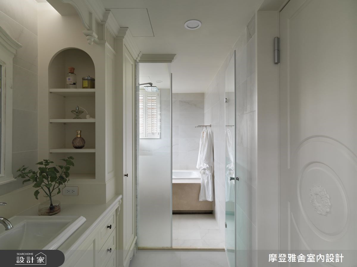 75坪新成屋(5年以下)＿新古典臥室案例圖片＿摩登雅舍室內設計＿摩登雅舍_65 女神屋主圓夢了 收藏多款高級燈具的新古典度假宅之20