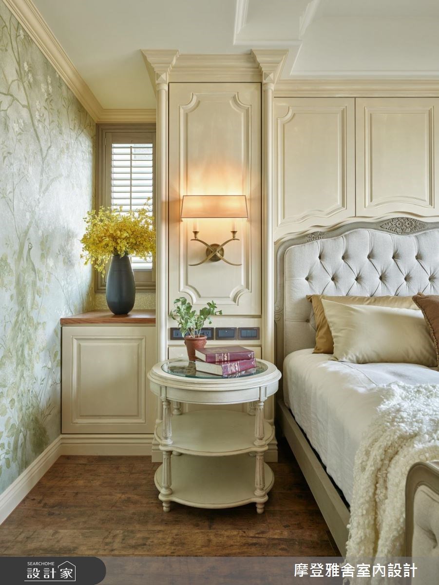 50坪新成屋(5年以下)＿鄉村風臥室案例圖片＿摩登雅舍室內設計＿摩登雅舍_67 醫師的高定古堡風格 收藏旅行的記憶之31