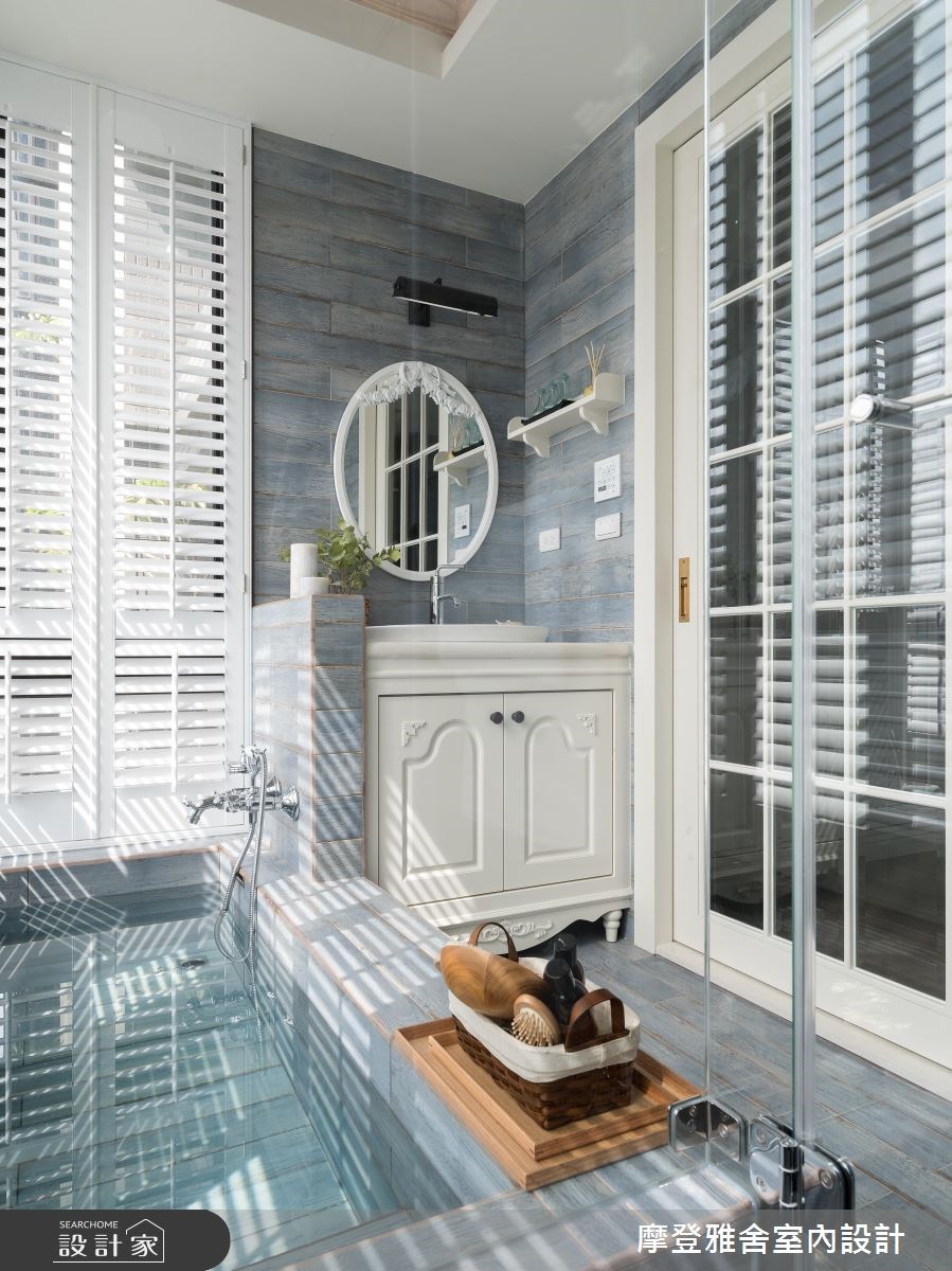 38坪新成屋(5年以下)＿美式風浴室案例圖片＿摩登雅舍室內設計＿摩登雅舍_69 優雅白色美式宅 × 海島風情度假宅之21