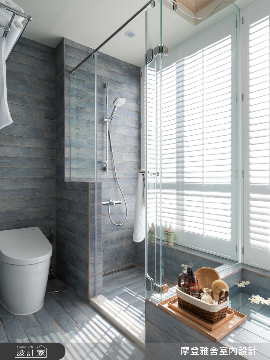 38坪新成屋(5年以下)＿美式風浴室案例圖片＿摩登雅舍室內設計＿摩登雅舍_69 優雅白色美式宅 × 海島風情度假宅之23