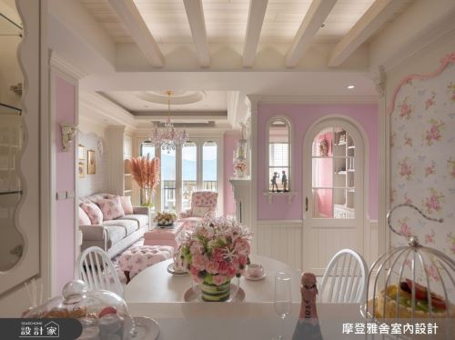 摩登雅舍_70 繪本裡的馬卡龍粉紅鄉村風訂製宅_鄉村風