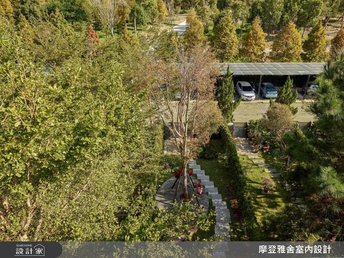 80坪中古屋(5~15年)＿美式風庭院案例圖片＿摩登雅舍室內設計＿摩登雅舍_71 美式鄉村風別墅 壁爐×綠意花園的日常之33