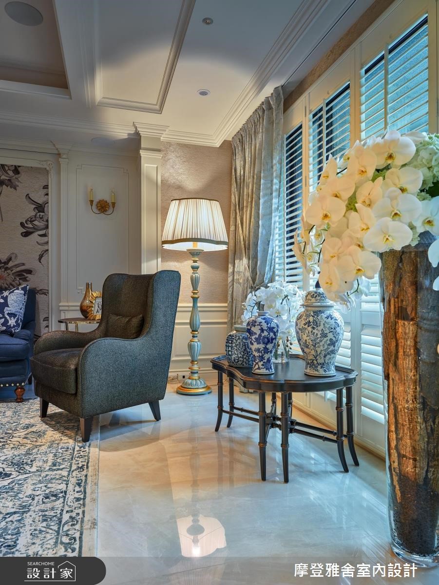 60坪中古屋(5~15年)＿混搭風案例圖片＿摩登雅舍室內設計＿摩登雅舍_72 北市中古屋 醫師最愛專屬高級訂製歐式風情宅之6
