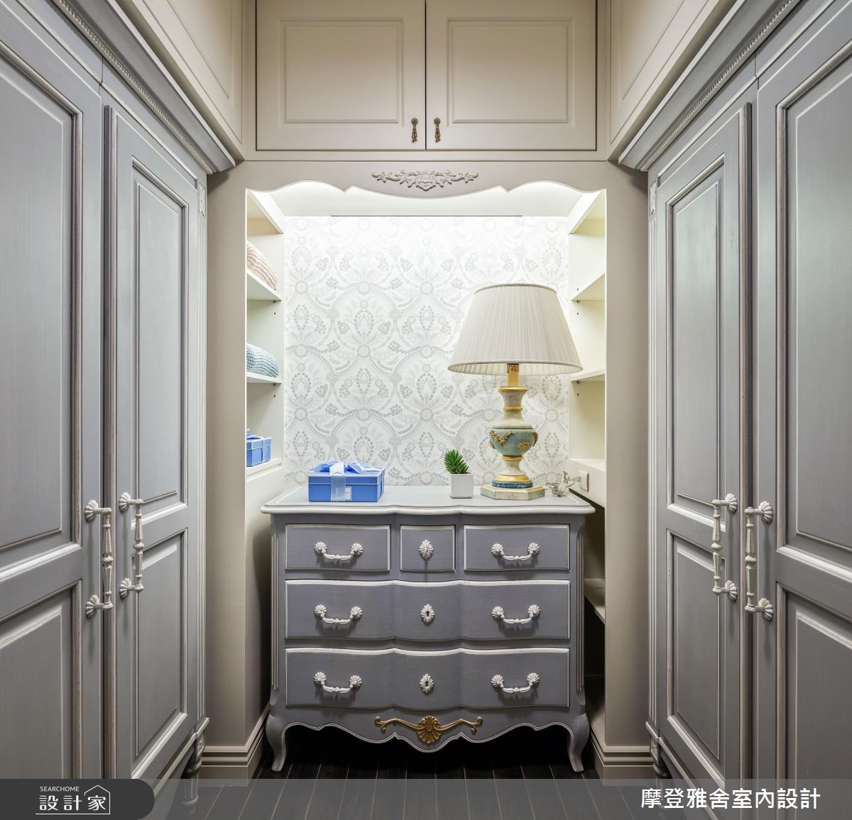 60坪中古屋(5~15年)＿混搭風儲藏室案例圖片＿摩登雅舍室內設計＿摩登雅舍_72 北市中古屋 醫師最愛專屬高級訂製歐式風情宅之27