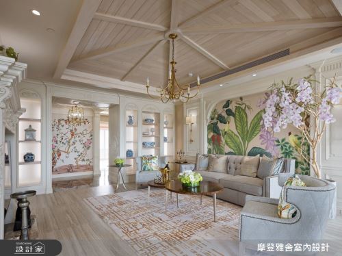 摩登雅舍_75 中古屋翻新空中花園 高級訂製無國界度假風Villa宅邸_鄉村風