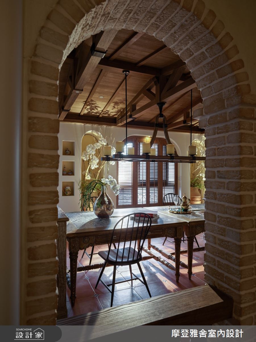 30坪新成屋(5年以下)＿鄉村風商業空間案例圖片＿摩登雅舍室內設計＿摩登雅舍_76 軟裝規劃度假宅變身嶄新風格辦公室設計之1
