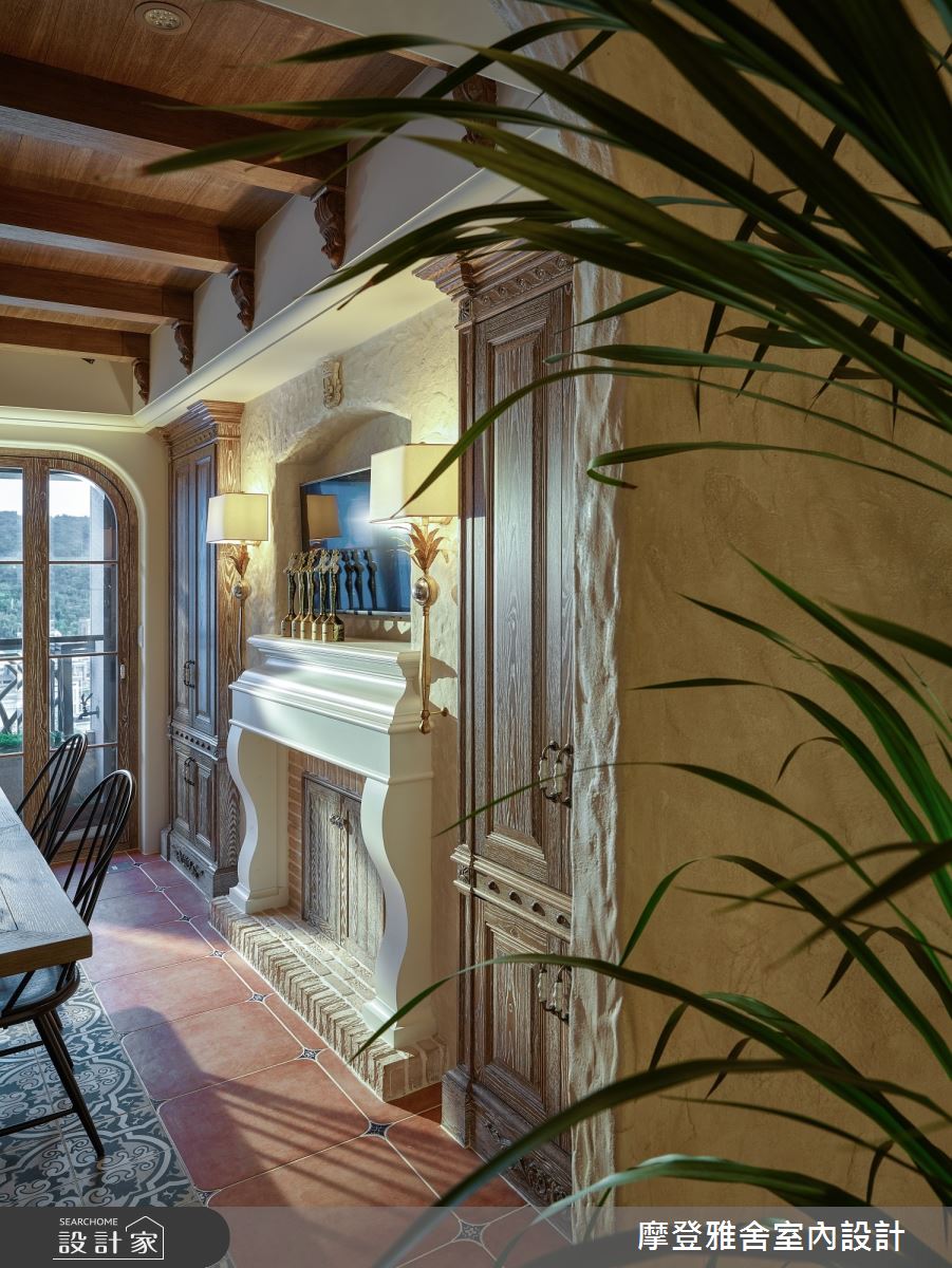 30坪新成屋(5年以下)＿鄉村風商業空間案例圖片＿摩登雅舍室內設計＿摩登雅舍_76 軟裝規劃度假宅變身嶄新風格辦公室設計之35