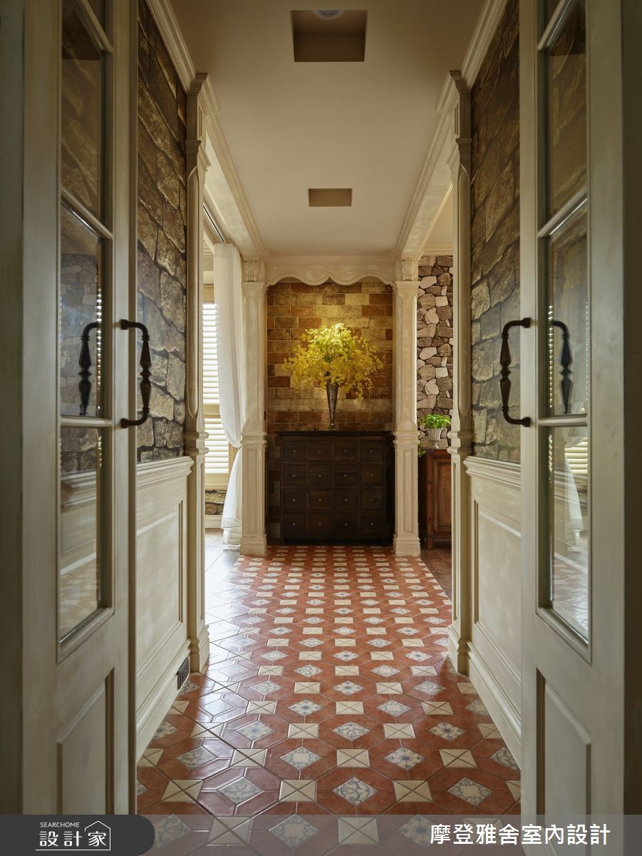 30坪新成屋(5年以下)＿鄉村風走廊案例圖片＿摩登雅舍室內設計＿摩登雅舍_79南義葡萄莊園_複合式辦公空間之18