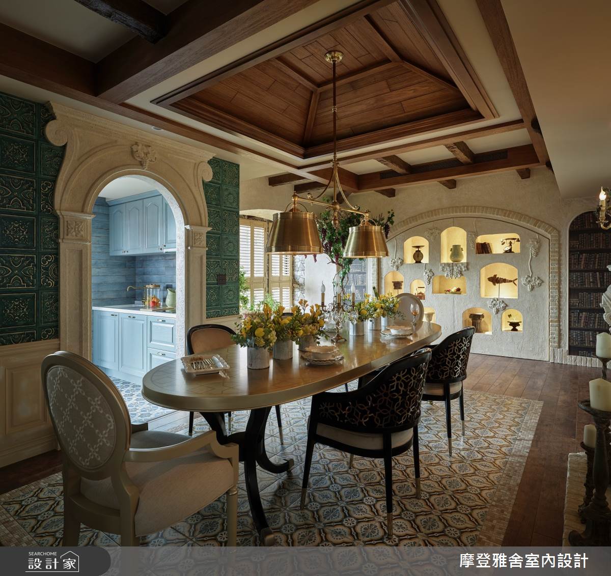 30坪新成屋(5年以下)＿鄉村風餐廳案例圖片＿摩登雅舍室內設計＿摩登雅舍_79南義葡萄莊園_複合式辦公空間之14