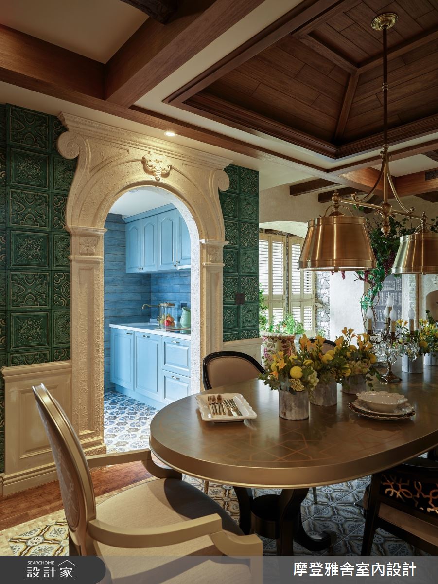 30坪新成屋(5年以下)＿鄉村風餐廳案例圖片＿摩登雅舍室內設計＿摩登雅舍_79南義葡萄莊園_複合式辦公空間之15