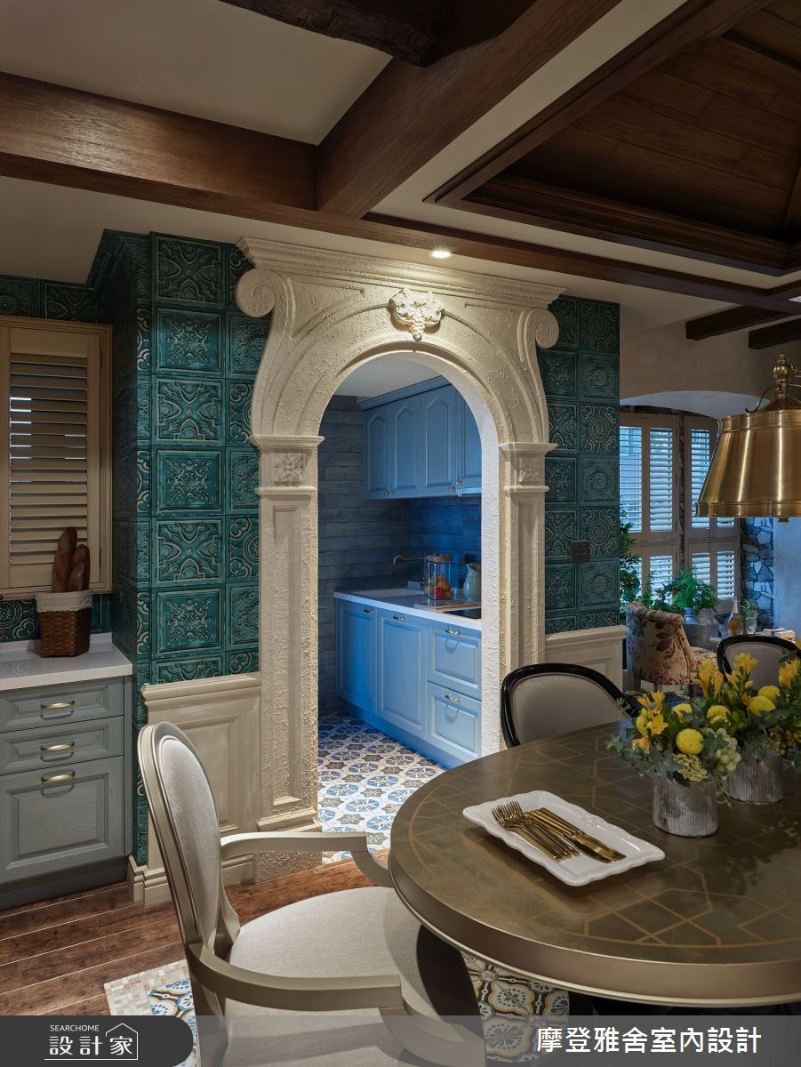 30坪新成屋(5年以下)＿鄉村風餐廳案例圖片＿摩登雅舍室內設計＿摩登雅舍_79南義葡萄莊園_複合式辦公空間之16