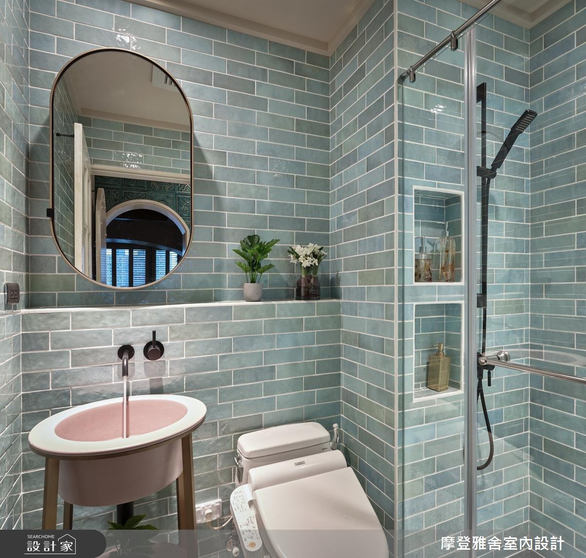 30坪新成屋(5年以下)＿鄉村風浴室案例圖片＿摩登雅舍室內設計＿摩登雅舍_79南義葡萄莊園_複合式辦公空間之33