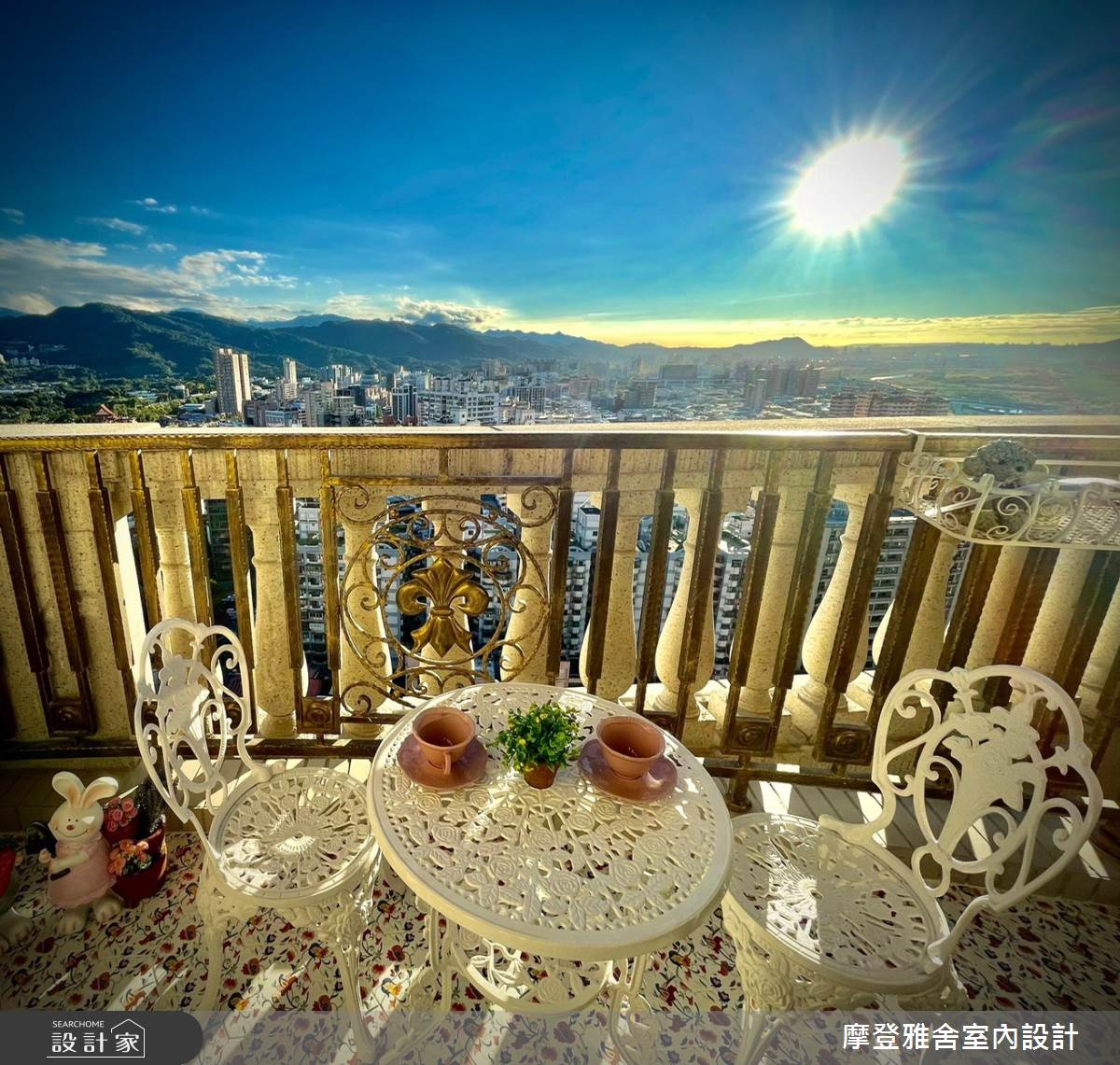 50坪中古屋(5~15年)＿新古典陽台案例圖片＿摩登雅舍室內設計＿摩登雅舍_81屋主三次合作高定新古典藝術殿堂巴黎凡爾賽風格宅邸之29