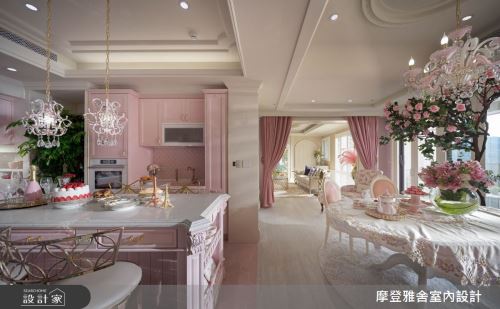 摩登雅舍_81屋主三次合作高定新古典藝術殿堂巴黎凡爾賽風格宅邸_新古典