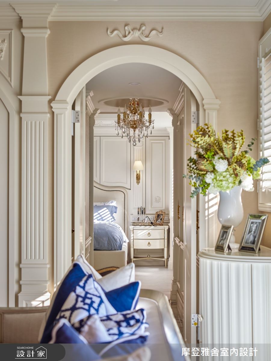 50坪中古屋(5~15年)＿新古典走廊案例圖片＿摩登雅舍室內設計＿摩登雅舍_81屋主三次合作高定新古典藝術殿堂巴黎凡爾賽風格宅邸之41