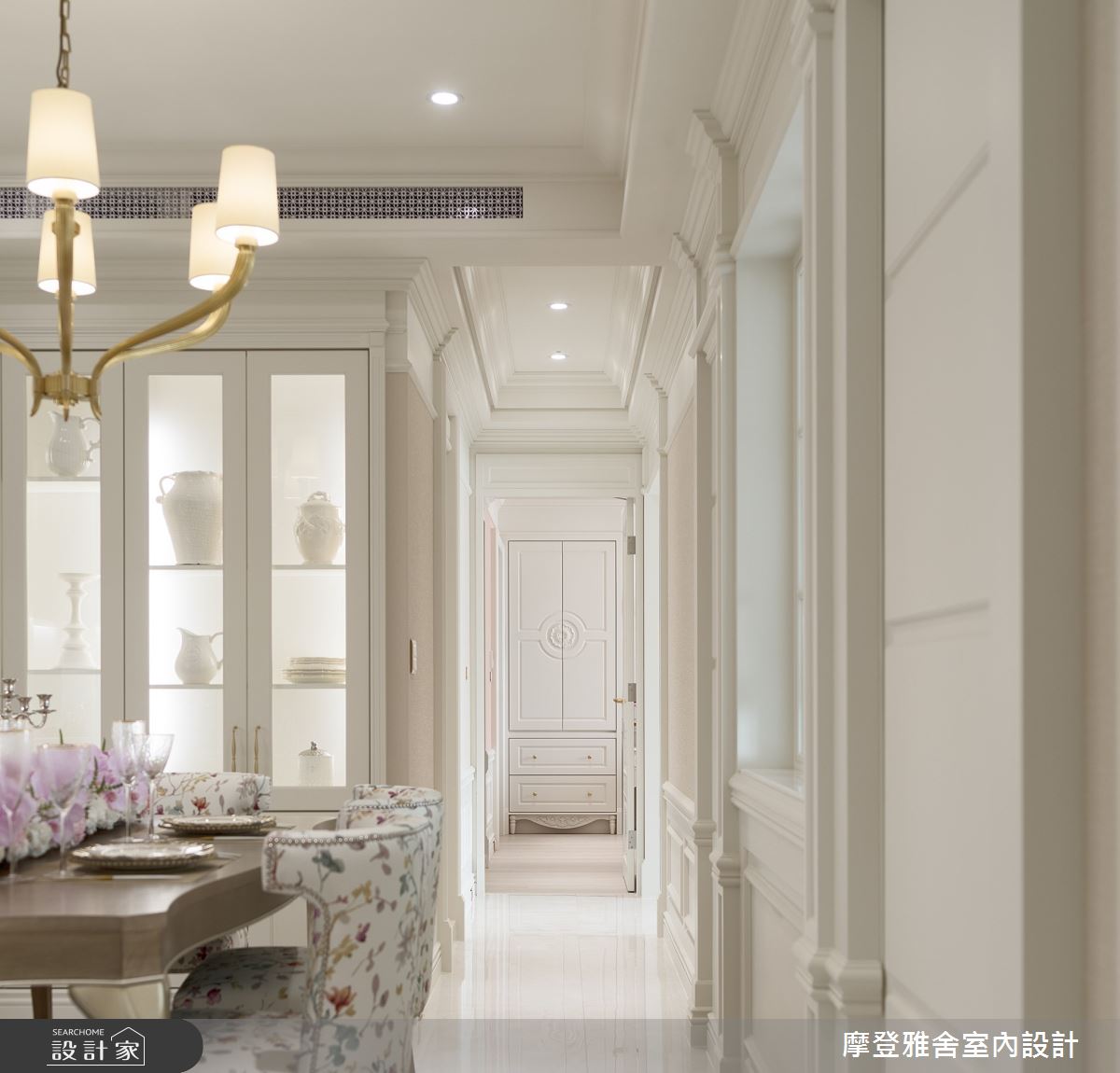 45坪老屋(16~30年)＿美式風餐廳案例圖片＿摩登雅舍室內設計＿摩登雅舍_83尊榮退休生活 輕奢歐美系飯店宅之12