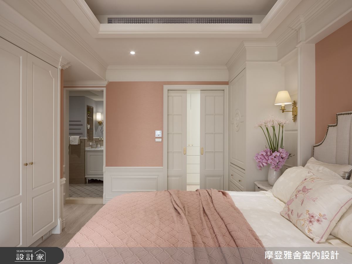 45坪老屋(16~30年)＿美式風臥室案例圖片＿摩登雅舍室內設計＿摩登雅舍_83尊榮退休生活 輕奢歐美系飯店宅之22