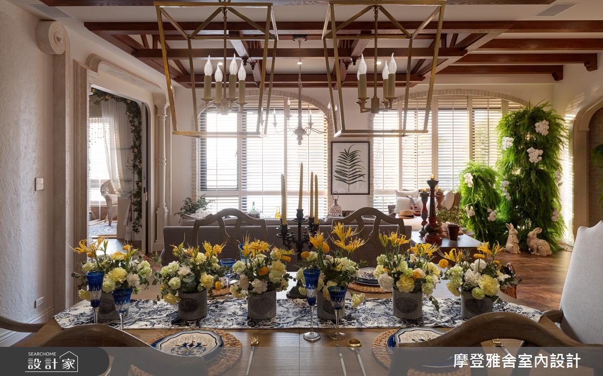38坪新成屋(5年以下)＿南洋風案例圖片＿摩登雅舍室內設計＿摩登雅舍_84第三次合作西班牙風格濱海豪華度假宅之14