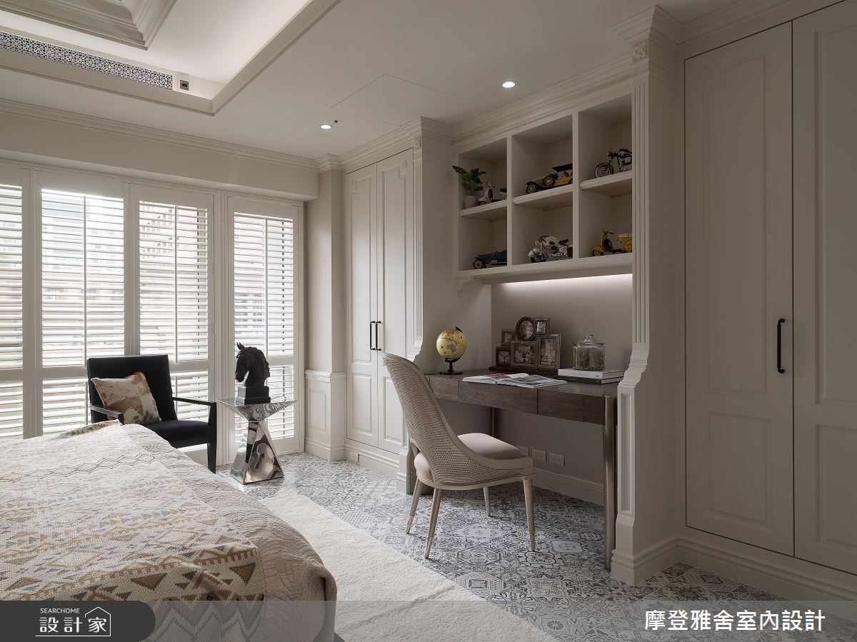 120坪老屋(16~30年)＿異國風臥室案例圖片＿摩登雅舍室內設計＿摩登雅舍_86老屋翻新百坪豪邸歐式度假莊園之40