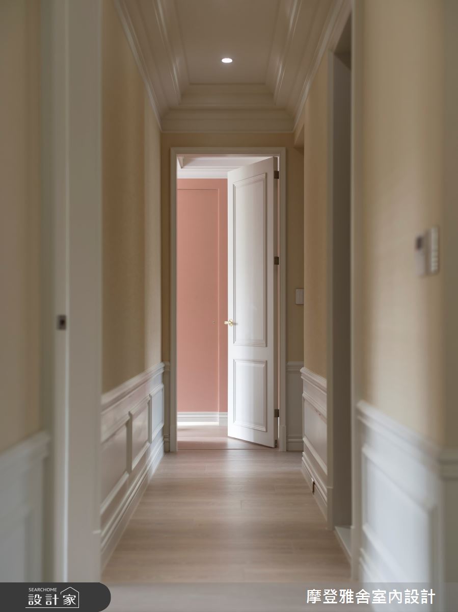 70坪中古屋(5~15年)＿新古典走廊案例圖片＿摩登雅舍室內設計＿摩登雅舍_89第5次合作 老屋翻新優雅新古典精品豪邸之22