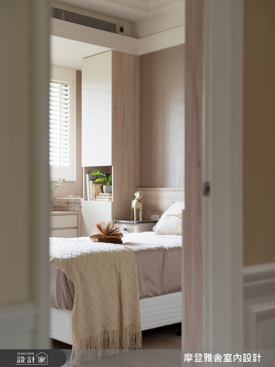 70坪中古屋(5~15年)＿新古典臥室案例圖片＿摩登雅舍室內設計＿摩登雅舍_89第5次合作 老屋翻新優雅新古典精品豪邸之23