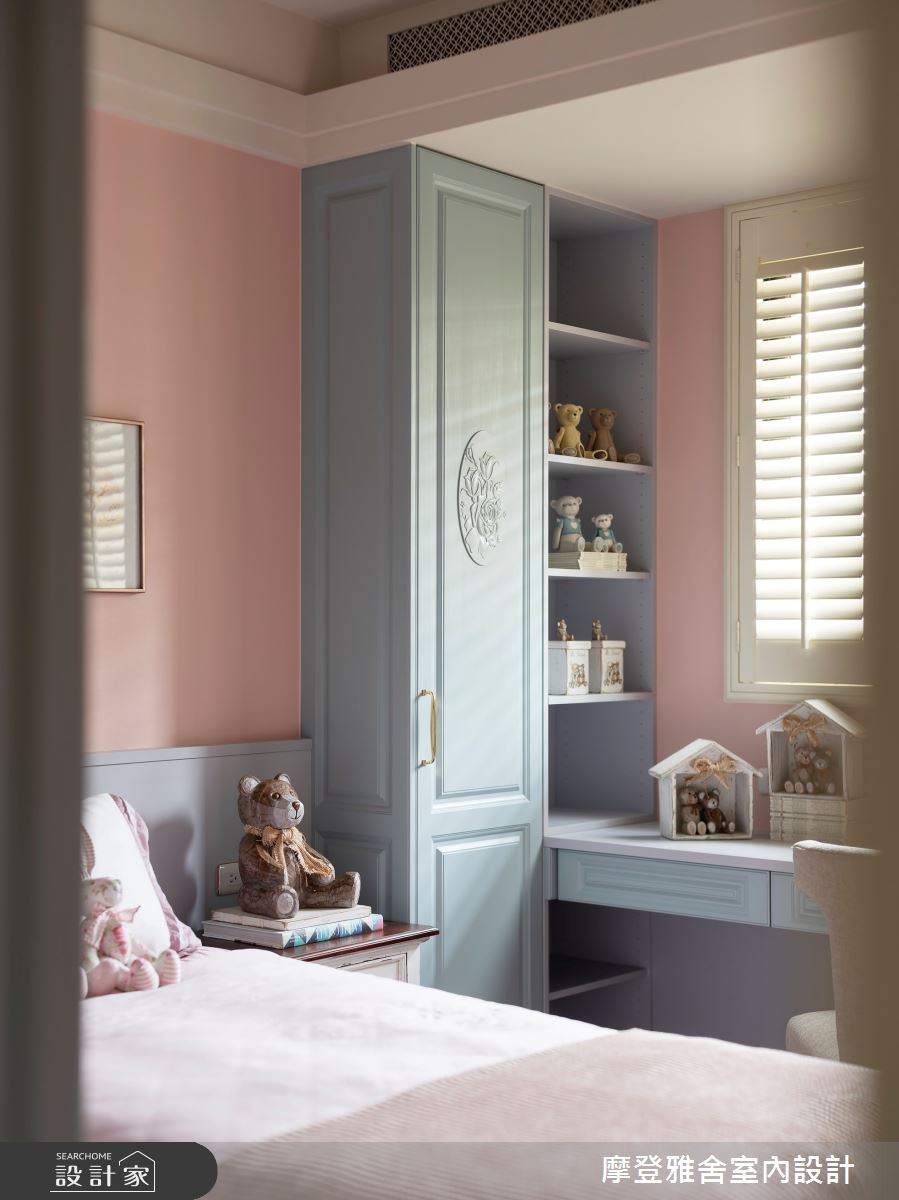 70坪中古屋(5~15年)＿新古典臥室案例圖片＿摩登雅舍室內設計＿摩登雅舍_89第5次合作 老屋翻新優雅新古典精品豪邸之28