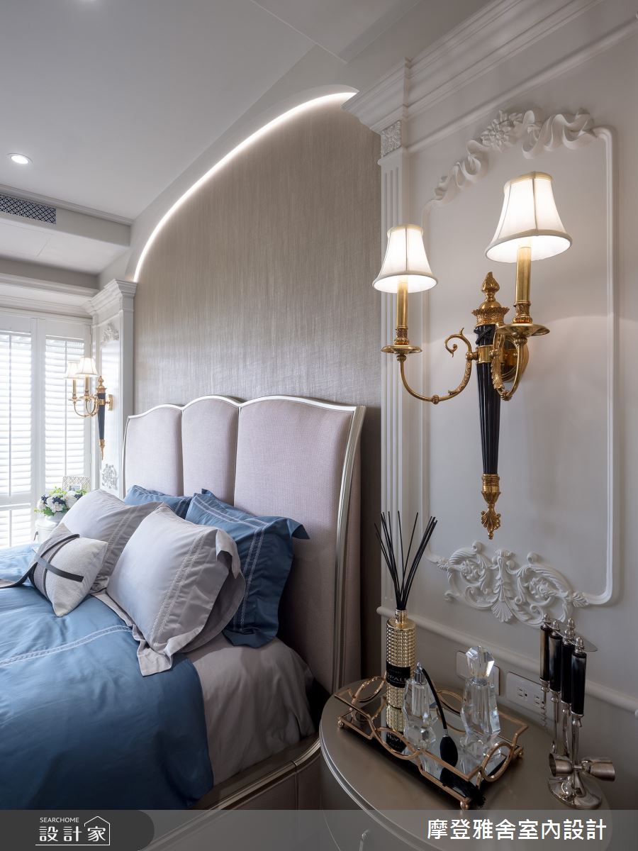 32坪新成屋(5年以下)＿新古典飯店風臥室案例圖片＿摩登雅舍室內設計＿摩登雅舍_90第二次合作 古典X現代巴黎麗思卡爾頓風格招待所度假宅之31