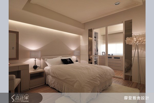 20坪中古屋(5~15年)＿現代風臥室案例圖片＿摩登雅舍室內設計＿摩登雅舍_11之28
