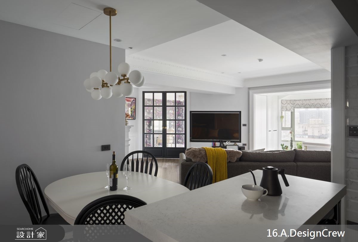 30坪中古屋(5~15年)＿混搭風客廳餐廳案例圖片＿16.A.DesignCrew＿16.A.DesignCrew_01之6