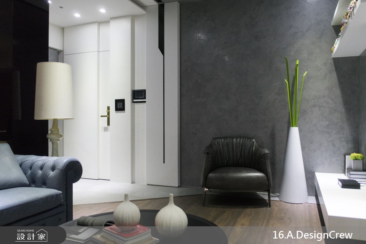 30坪新成屋(5年以下)＿混搭風玄關客廳案例圖片＿16.A.DesignCrew＿16.A.DesignCrew_03之1