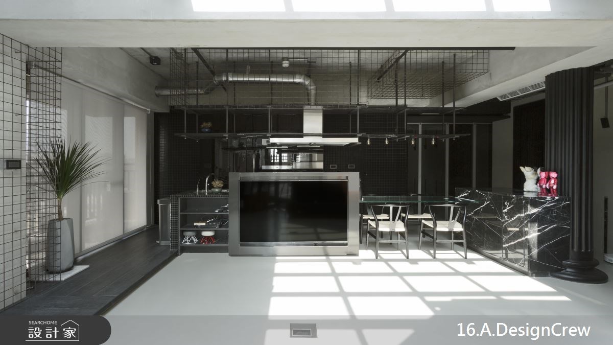 25坪新成屋(5年以下)＿工業風客廳餐廳廚房案例圖片＿16.A.DesignCrew＿16.A.DesignCrew_08之3
