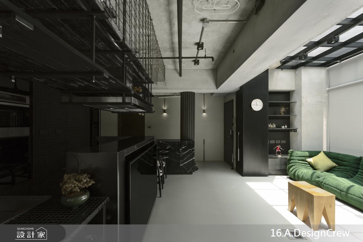 25坪新成屋(5年以下)＿工業風客廳餐廳廚房案例圖片＿16.A.DesignCrew＿16.A.DesignCrew_08之6