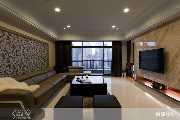 40坪新成屋(5年以下)＿奢華風案例圖片＿權釋設計＿權釋_74之1