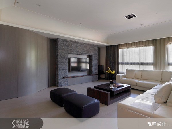 60坪新成屋(5年以下)＿休閒風案例圖片＿權釋設計＿權釋_76之1