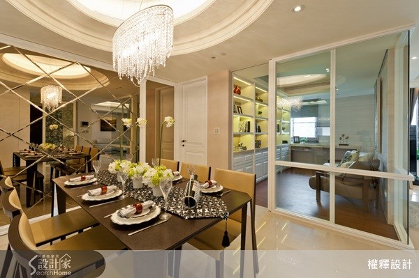 36坪新成屋(5年以下)＿新古典案例圖片＿權釋設計＿權釋_83之26