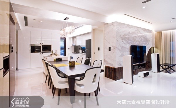 42坪新成屋(5年以下)＿奢華風案例圖片＿天空元素視覺空間設計所＿天空元素_11之8