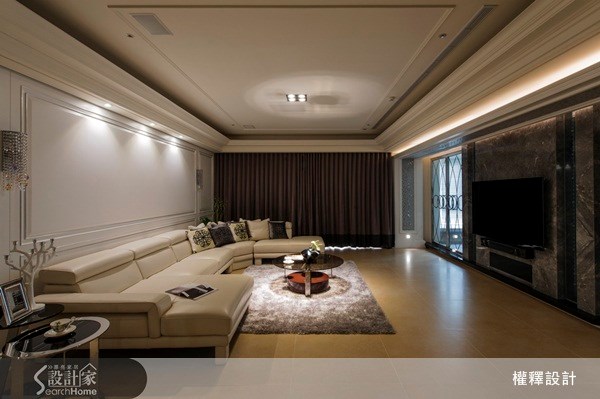 72坪新成屋(5年以下)＿新古典案例圖片＿權釋設計＿權釋_98之12