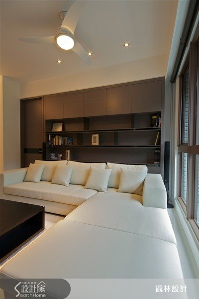 44坪新成屋(5年以下)＿人文禪風客廳案例圖片＿觀林設計＿觀林_21之5