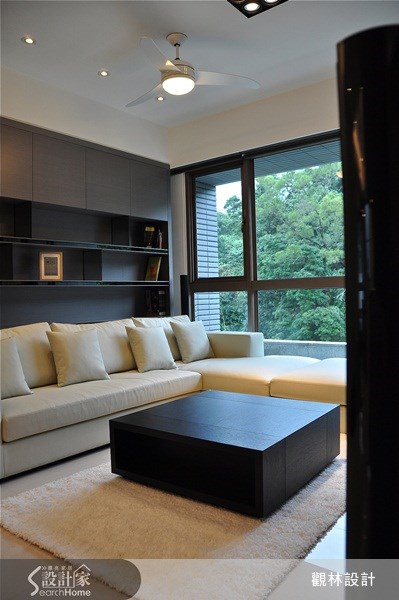 44坪新成屋(5年以下)＿人文禪風客廳案例圖片＿觀林設計＿觀林_21之4