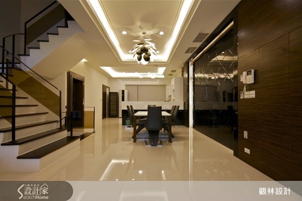 114坪新成屋(5年以下)＿現代風餐廳樓梯案例圖片＿觀林設計＿觀林_23之28