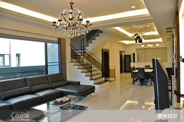 114坪新成屋(5年以下)＿現代風客廳案例圖片＿觀林設計＿觀林_23之14