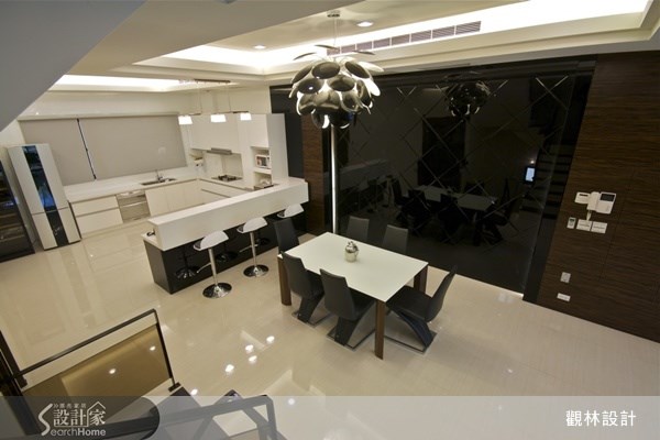 114坪新成屋(5年以下)＿現代風餐廳廚房吧檯案例圖片＿觀林設計＿觀林_23之34