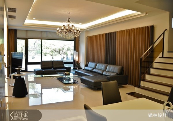 114坪新成屋(5年以下)＿現代風客廳案例圖片＿觀林設計＿觀林_23之19