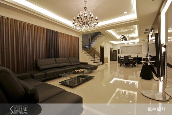 114坪新成屋(5年以下)＿現代風客廳案例圖片＿觀林設計＿觀林_23之27