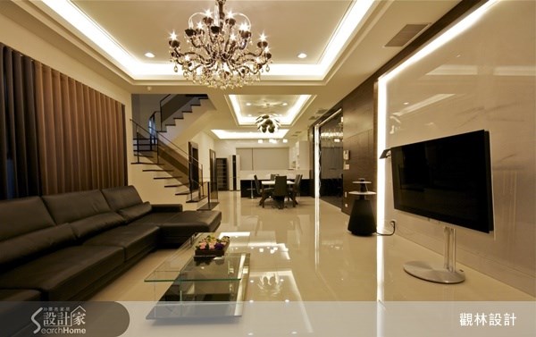 114坪新成屋(5年以下)＿現代風客廳案例圖片＿觀林設計＿觀林_23之22