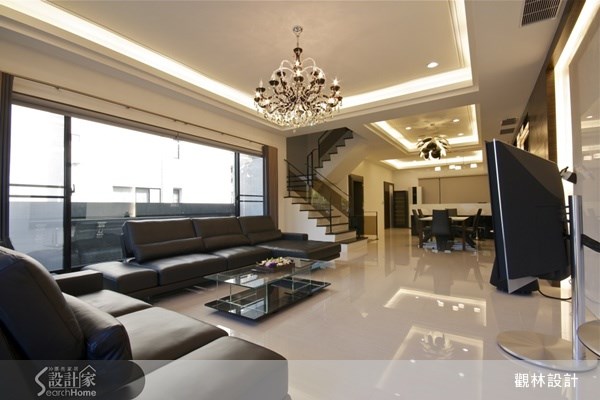 114坪新成屋(5年以下)＿現代風客廳案例圖片＿觀林設計＿觀林_23之15