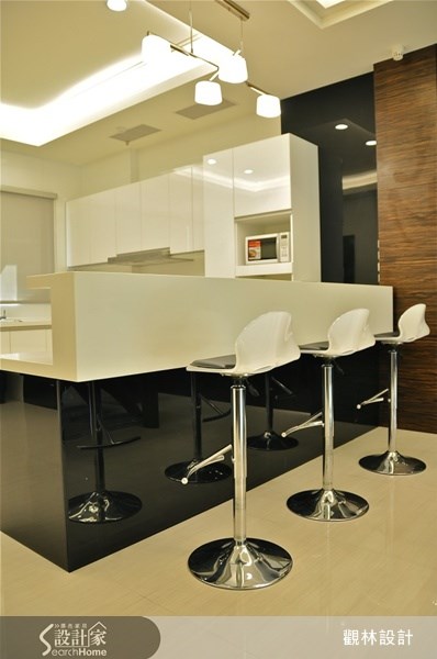 114坪新成屋(5年以下)＿現代風廚房吧檯案例圖片＿觀林設計＿觀林_23之32