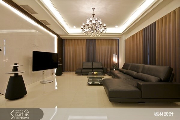 114坪新成屋(5年以下)＿現代風客廳案例圖片＿觀林設計＿觀林_23之42