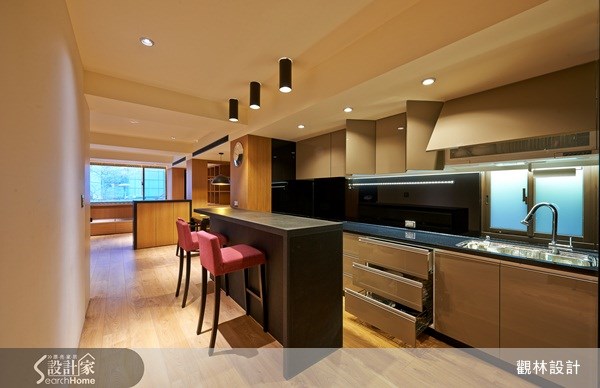 21坪老屋(16~30年)＿人文禪風廚房吧檯案例圖片＿觀林設計＿觀林_25之11