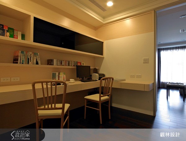 127坪中古屋(5~15年)＿混搭風書房案例圖片＿觀林設計＿觀林_26之36
